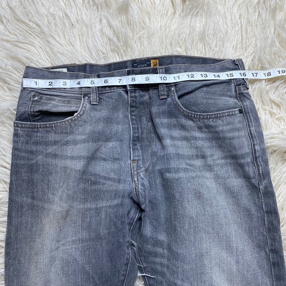 J Crew 770 Jeans Faded Denim Kaihara Japanese Distressed. - Picture 4 of 8